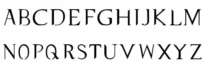 typernatural 字体 小写