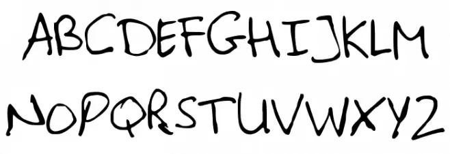 typischvoornu2014 Schriftart Groß