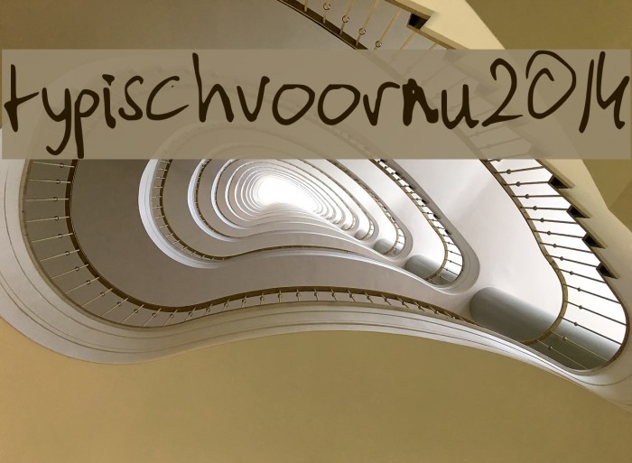 typischvoornu2014 Font examples