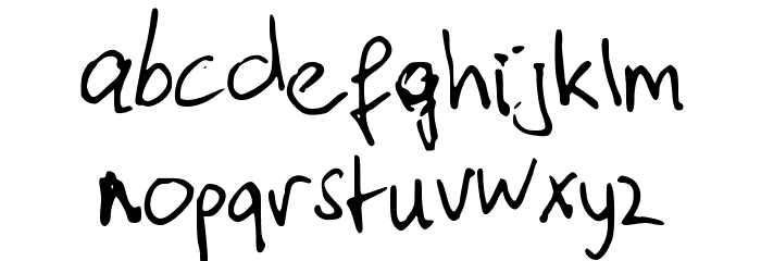 typischvoornu2014 Font LOWERCASE