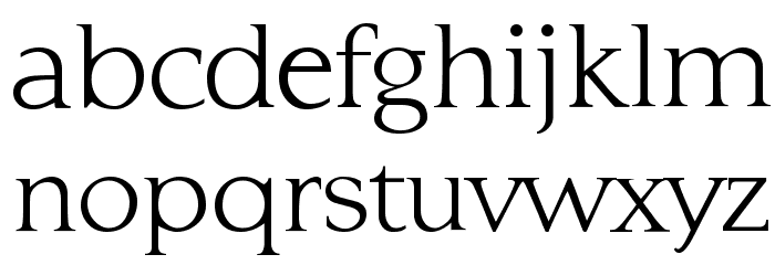 typo3 Normal Font LOWERCASE
