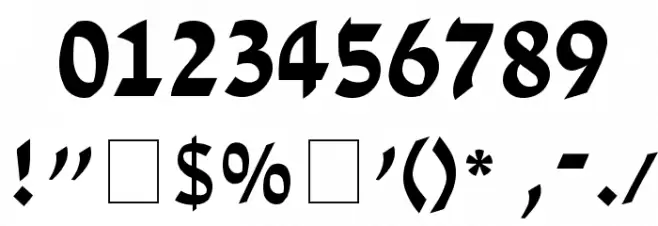 Tzipporah Font OTHER CHARS