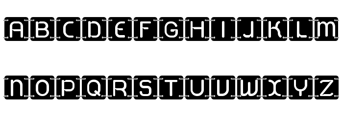U2 Metalona* Font LOWERCASE