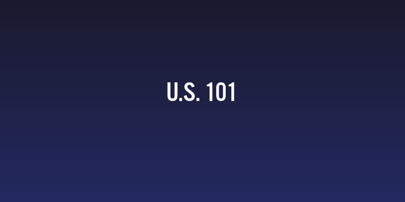 U.S. 101 Social Header