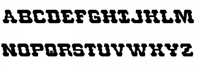U.S. Marshal Leftalic フォント 大文字
