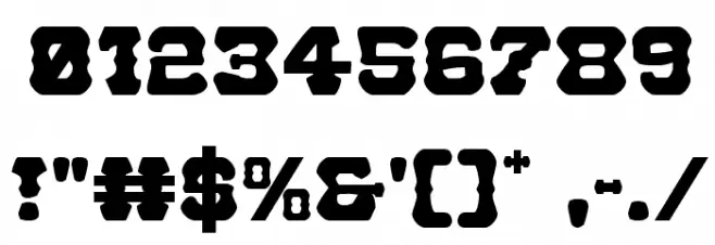 U.S. Marshal Regular Fonte OUTROS PERSONAGENS
