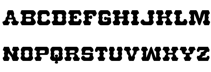 U.S. Marshal Regular Font LOWERCASE