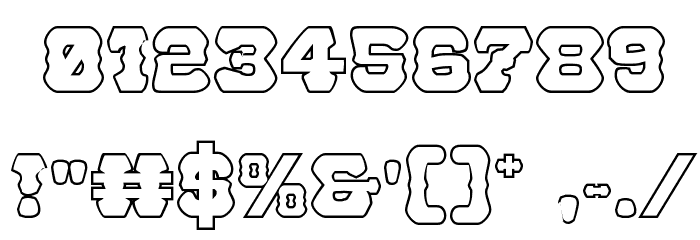 U.S. Marshal Shadow Regular Font OTHER CHARS
