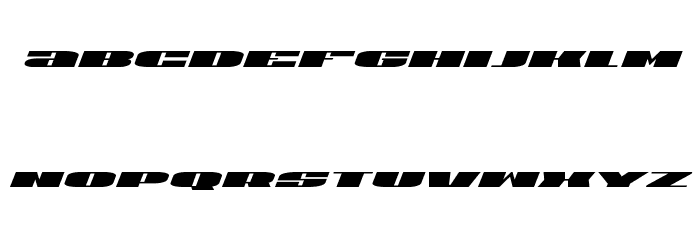 U.S.A. Expanded Italic Polices MINUSCULES