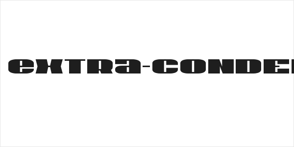 U.S.A. Extra-Condensed Logo