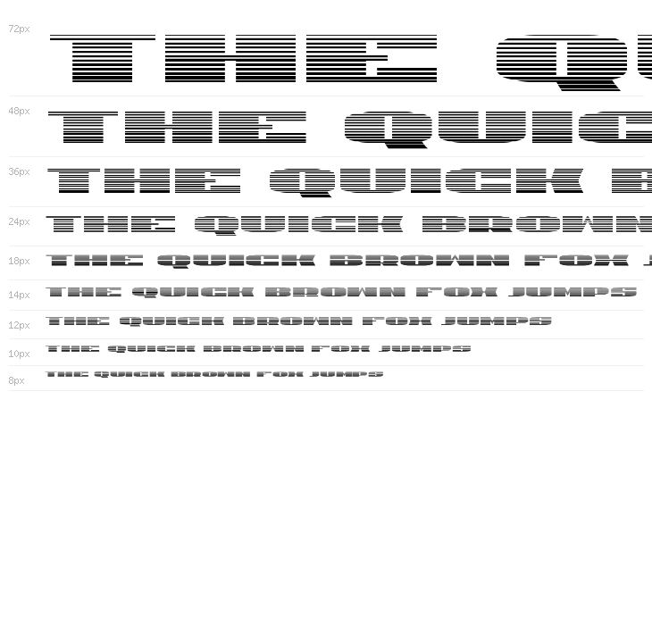 U.S.A. Gradient Waterfall