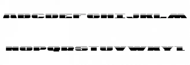 U.S.A. Gradient Шрифта ВЕРХНИЙ