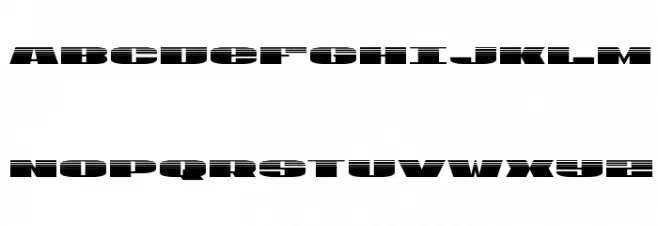 U.S.A. Halftone Шрифта ВЕРХНИЙ