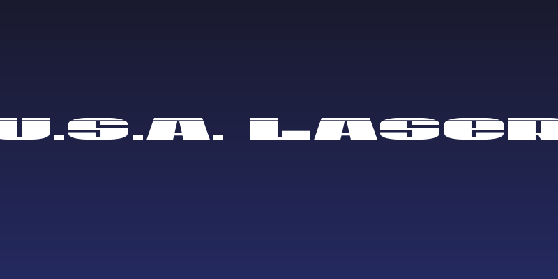 U.S.A. Laser Social Header
