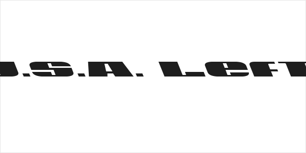 U.S.A. Left Logo