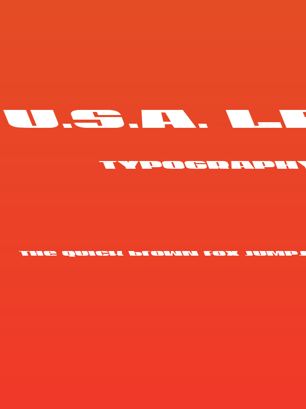 U.S.A. Left Poster