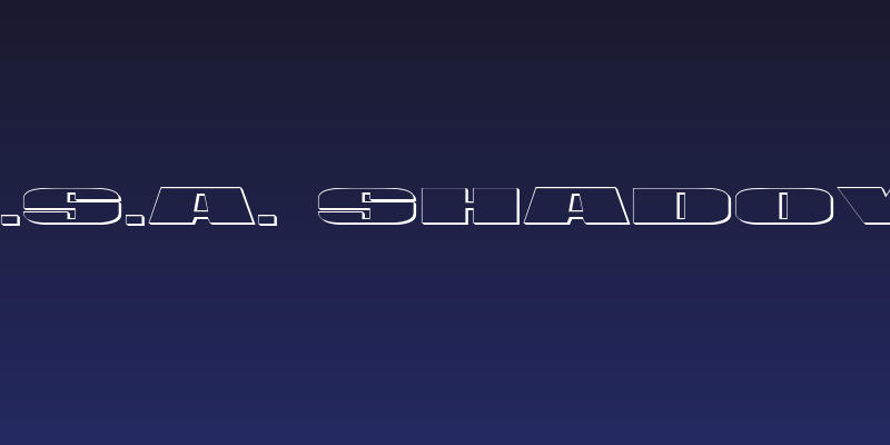 U.S.A. Shadow Social Header