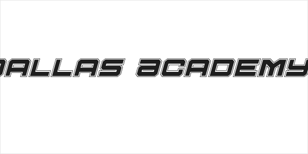 U.S.S. Dallas Academy Italic Logo
