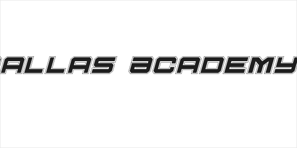 U.S.S. Dallas Academy Italic Logo