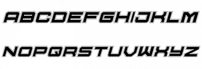 U.S.S. Dallas Academy Italic Fuentes MINÚSCULAS