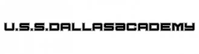 U.S.S. Dallas Academy  baixar fontes gratis
