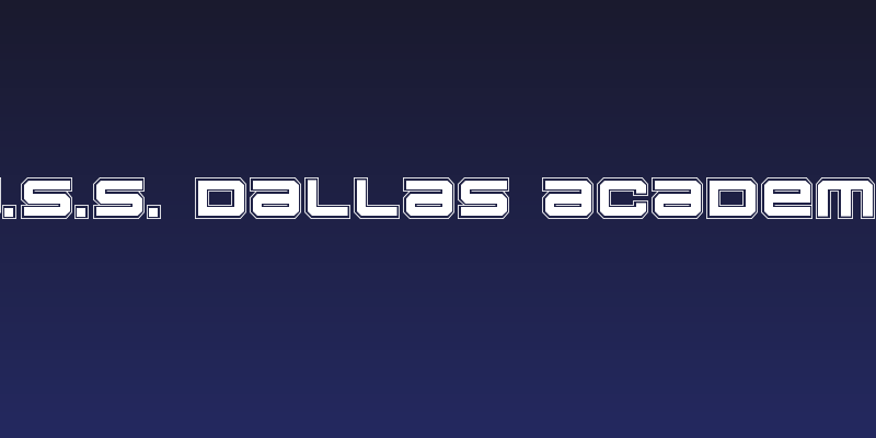 U.S.S. Dallas Academy Social Header
