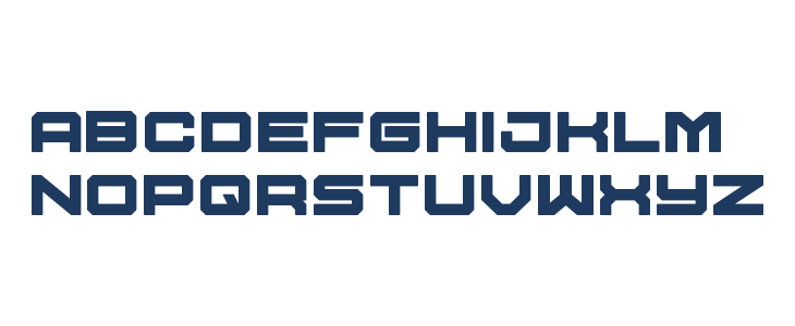 U.S.S. Dallas Bold Lowercase