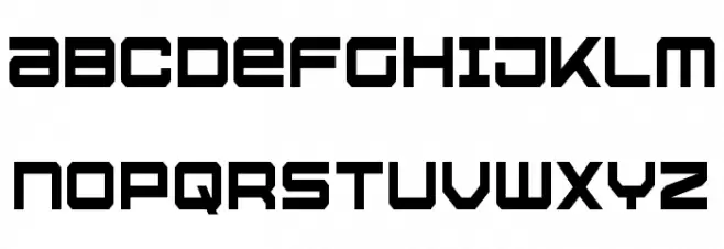 U.S.S. Dallas Condensed Fonte MAIÚSCULAS