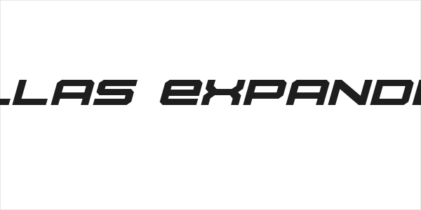 U.S.S. Dallas Expanded Italic Logo