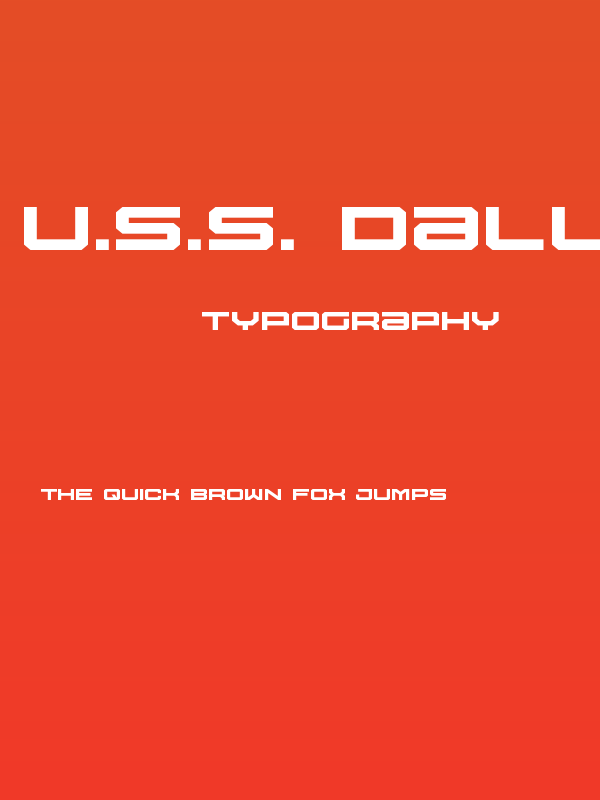 U.S.S. Dallas Expanded Poster