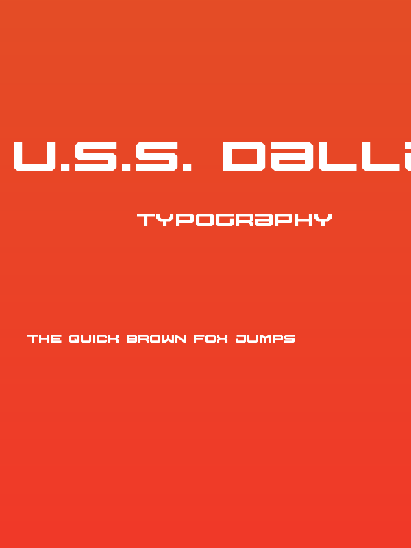 U.S.S. Dallas Expanded Poster