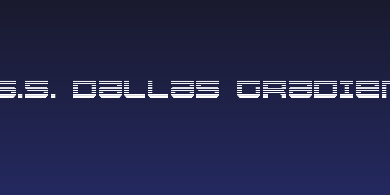 U.S.S. Dallas Gradient Social Header