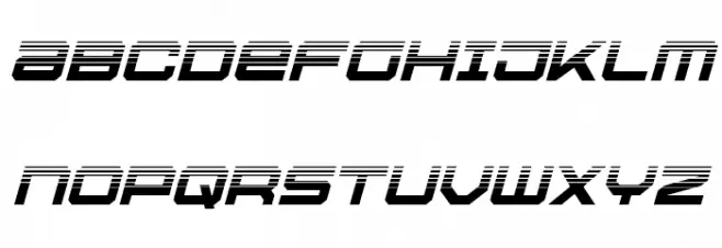 U.S.S. Dallas Halftone Italic Fuentes MAYÚSCULAS