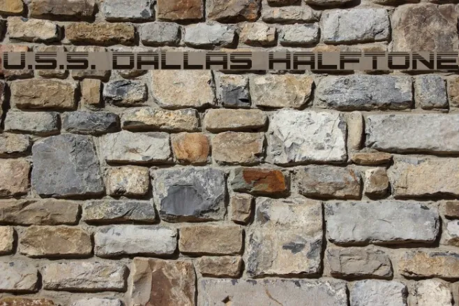 U.S.S. Dallas Halftone Example 3