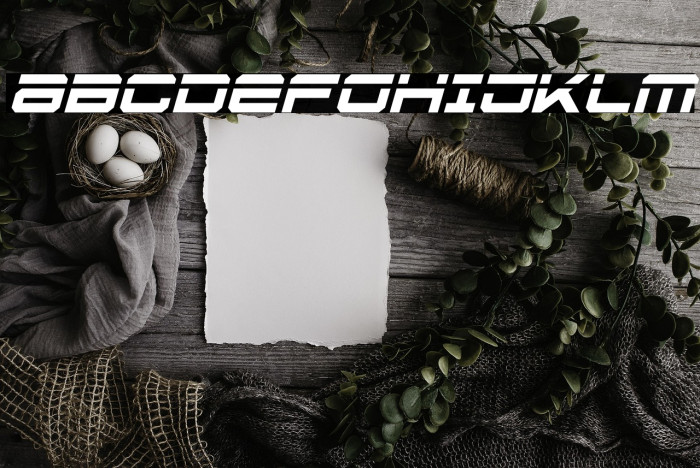 U.S.S. Dallas Laser Italic Example 1