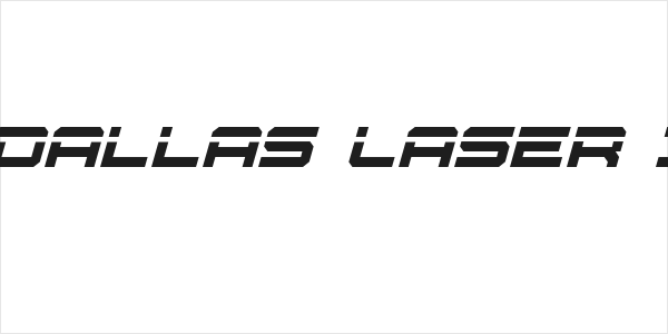 U.S.S. Dallas Laser Italic Logo