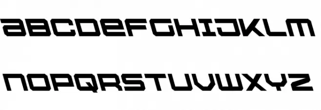 U.S.S. Dallas Leftalic Caratteri MAIUSCOLE