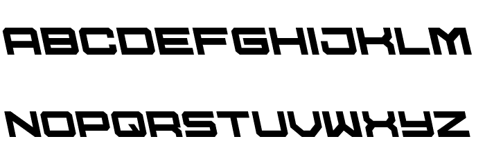 U.S.S. Dallas Leftalic Шрифта строчной