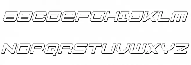 U.S.S. Dallas Outline Italic  