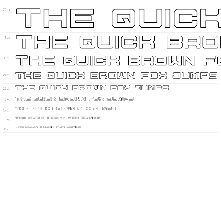 U.S.S. Dallas Outline Waterfall