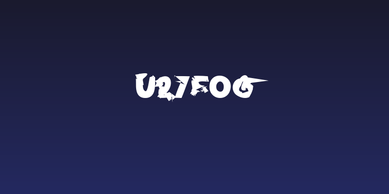 u27fog Social Header