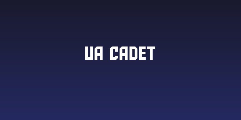 UA Cadet Social Header