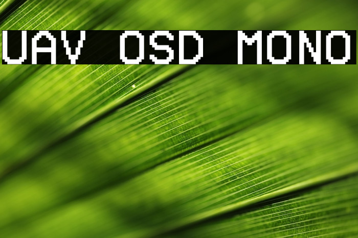 UAV OSD Mono Example 3