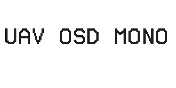 UAV OSD Mono Logo