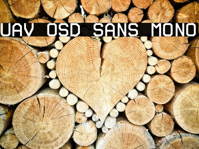 UAV OSD Sans Mono Example 2