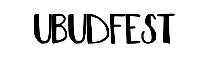 UBUD FEST  Frei Schriftart Herunterladen