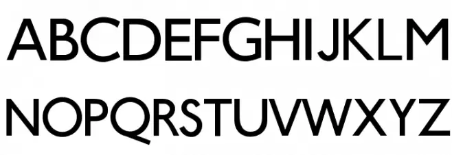 Ubahn Schriftart Groß