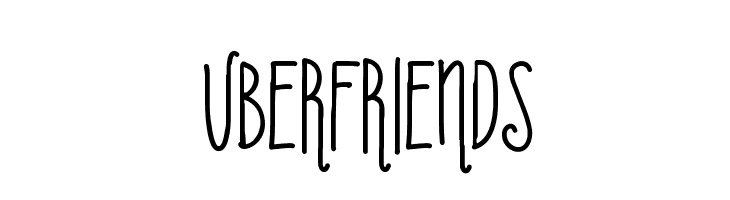 Uberfriends  Free Fonts Download