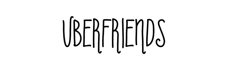 Uberfriends  Free Fonts Download