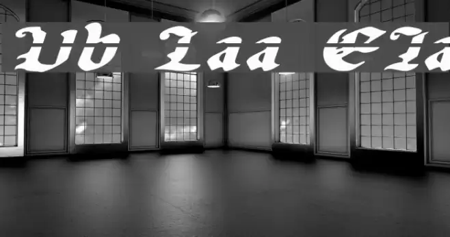 Uberhölme Lazar ExpItalic Font examples